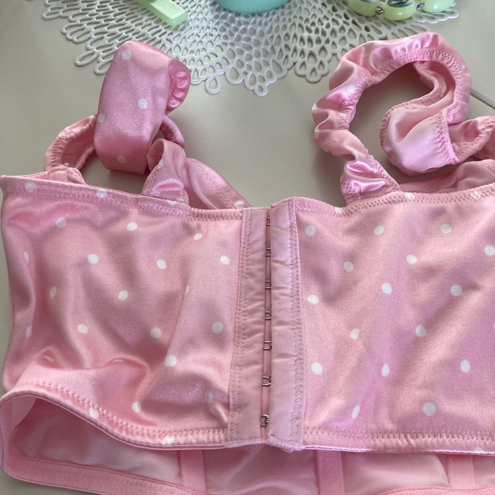 Forever 21 Light Pink Ruffled Top - Picture 2 of 4